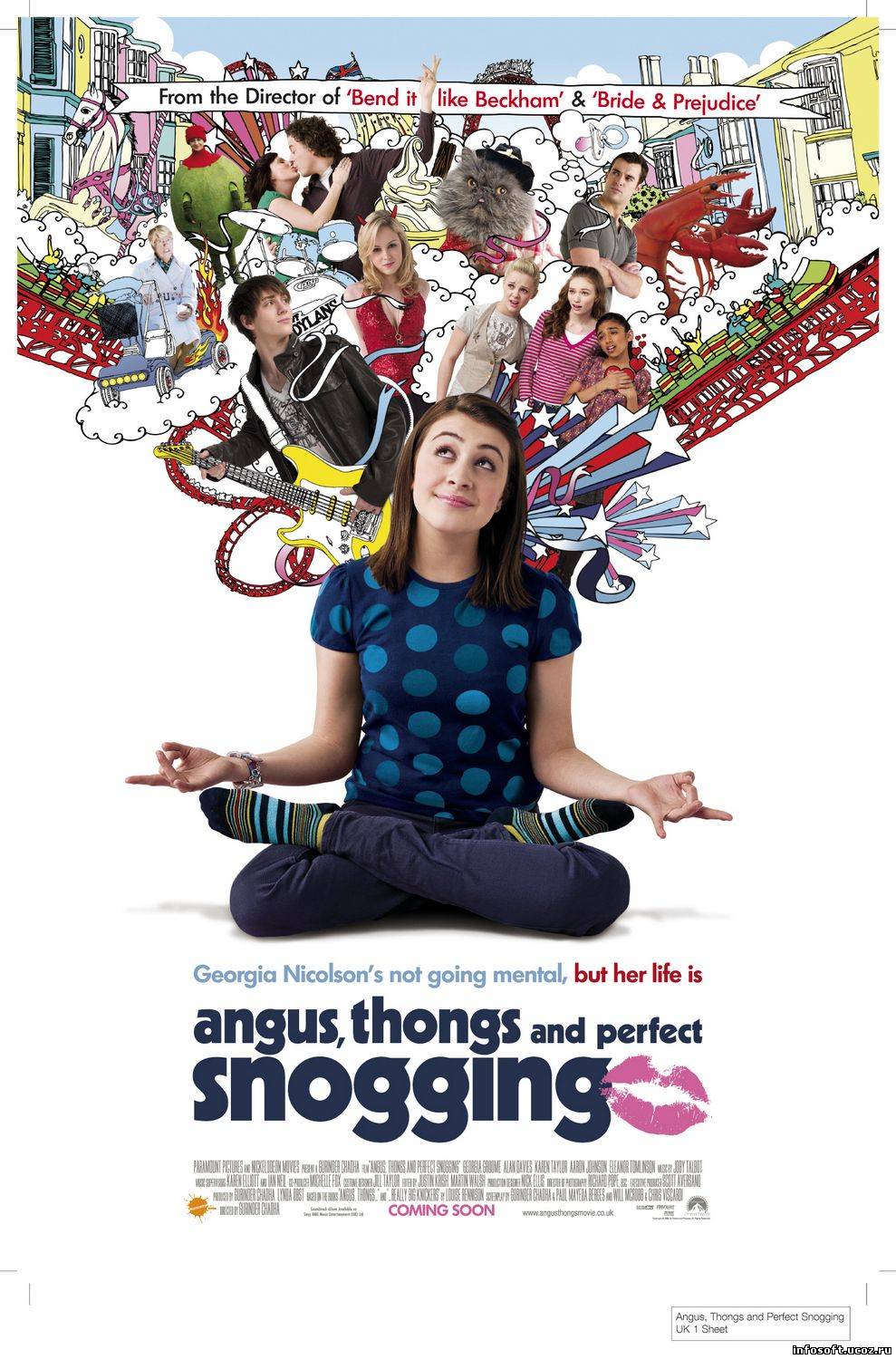 Ангус, стринги и поцелуи взасос Angus, Thongs and Perfect Snogging.